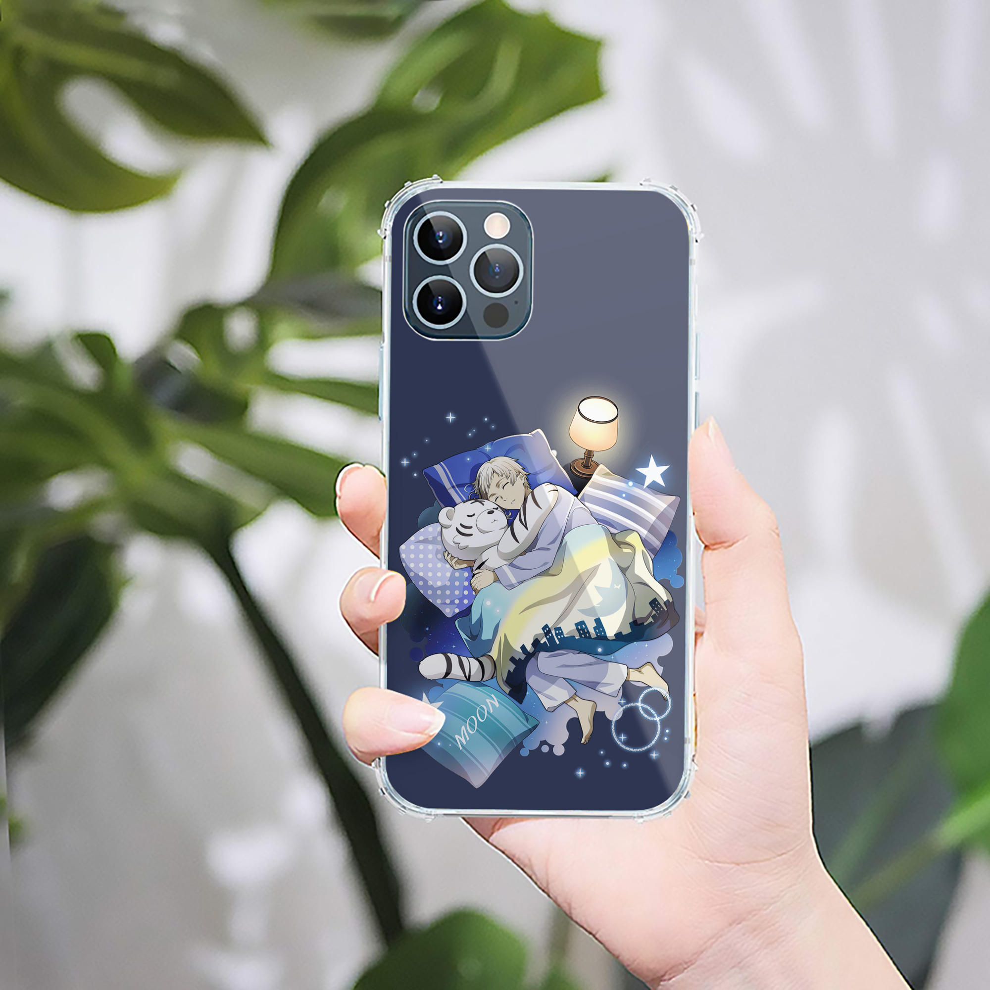 （画像用） 文豪ストレイドッグス Bungo Stray Dogs 【iPhone 12シリーズ対応】透明スマホケース（クリアソフトケース）
